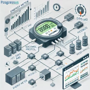 Modbus en de werking tussen energiemetingen en andere servers